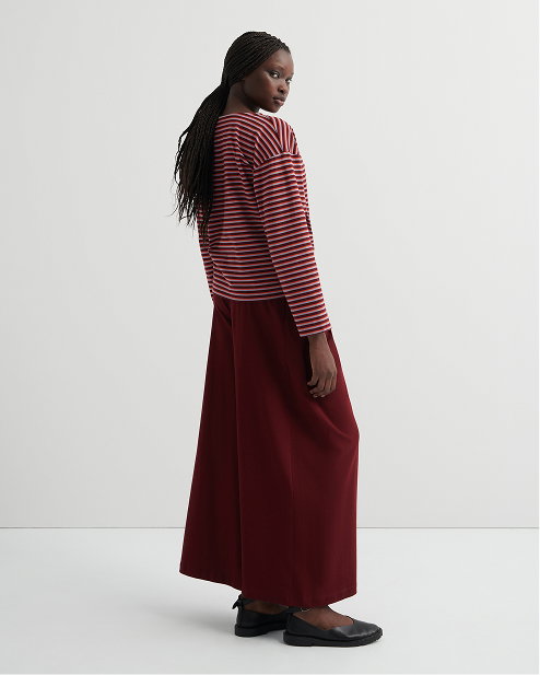 Drape Pant Maroon