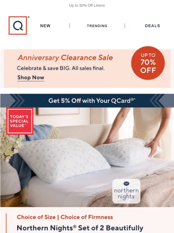 Northern Nights® TSV® & Up to 70% Off Clearance