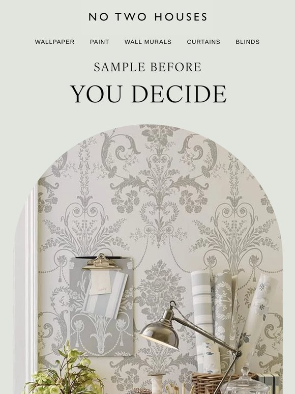 Feeling Stuck? Sample Today & Shop With Confidence