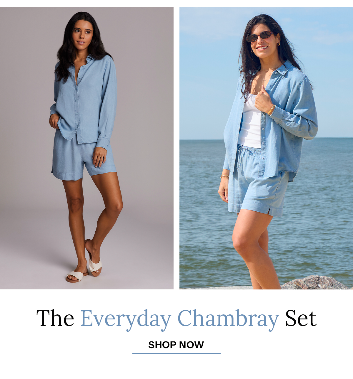 The Everyday Chambray Set