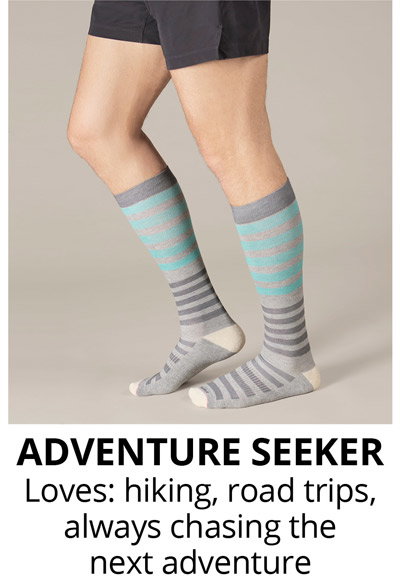 father's day, compression socks, adventure seeker