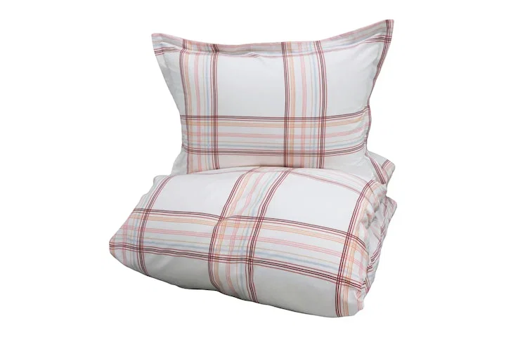Borås Cotton Diego bäddset 150x210 Rosa