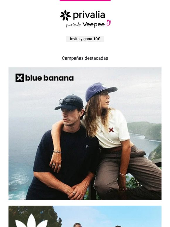 Blue Banana, Adidas, Maje, Milan Kiss, Morrison Shoes y más hoy en Privalia