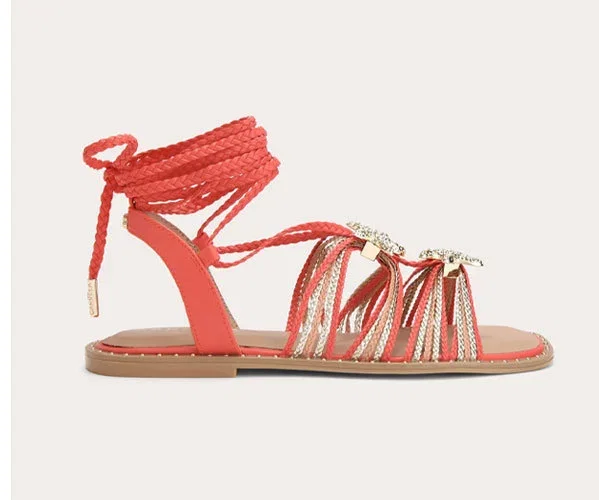 Marina Flat Tie Sandal