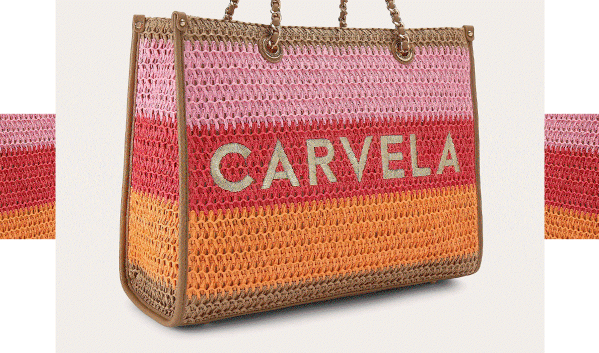 Sorrento Raffia Tote