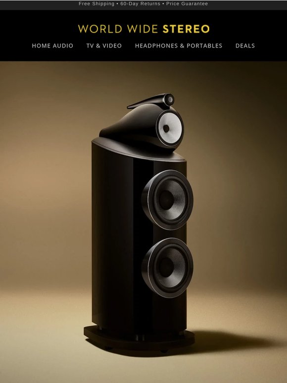 Meet the New 800 Series Diamond from Bowers & Wilkins