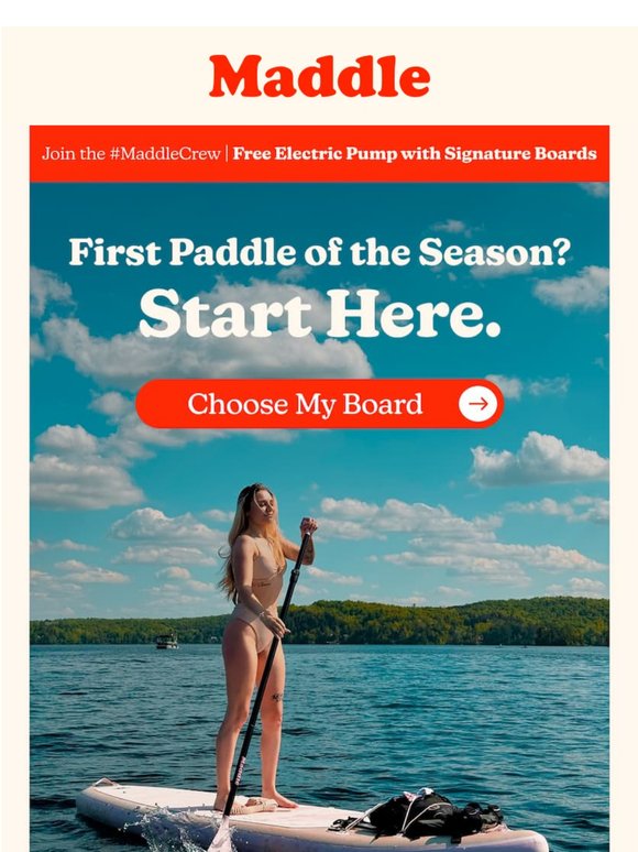 First Lake Day? Start With This Board 🏄