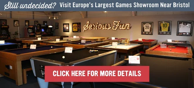 Still undecided? Visit Europe largest games showroom near Bristol