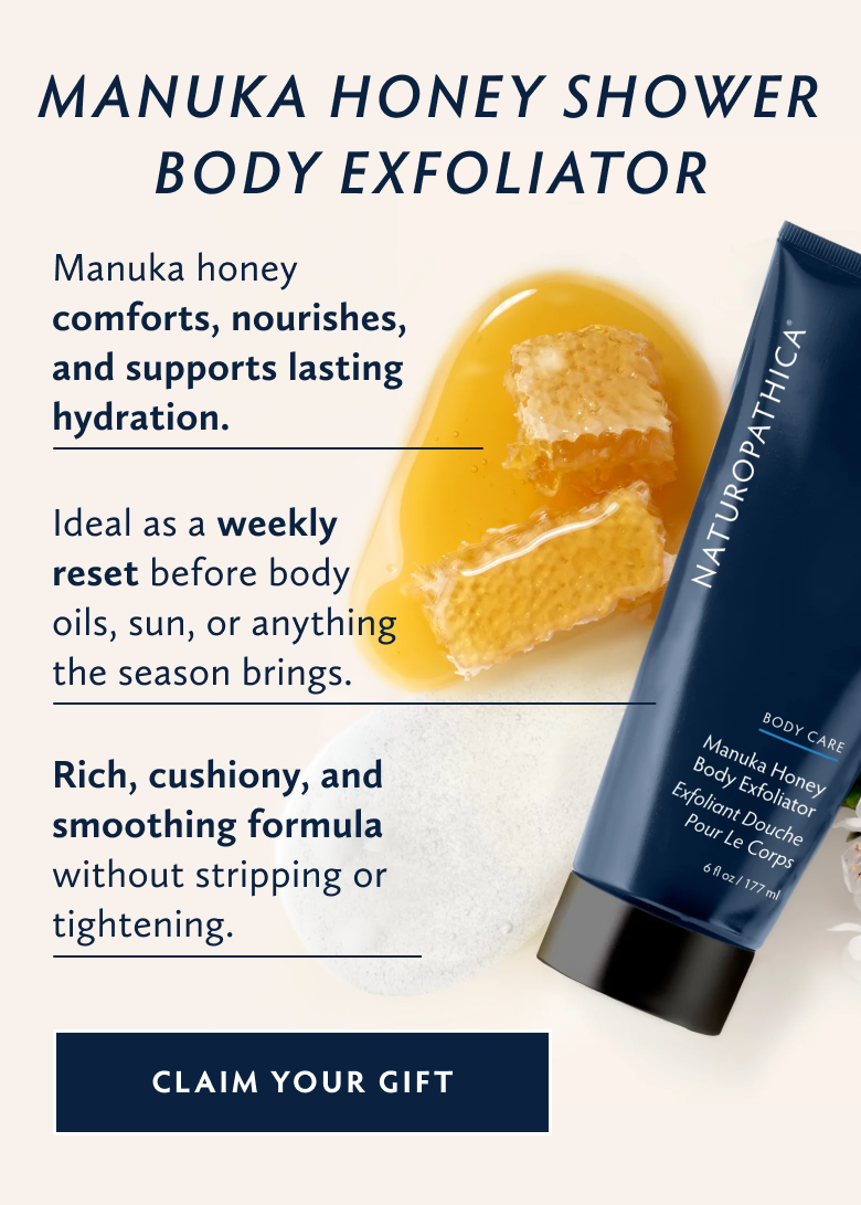 Manuka Honey Shower Body Exfoliator
