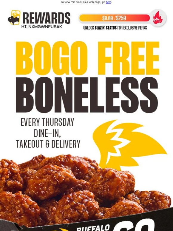 Double the Wings. Full Stop. 💯🍗