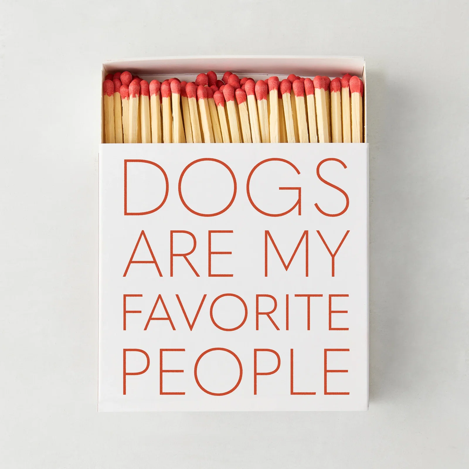 Image of "Dogs Are My Favorite People" Oversized Matches