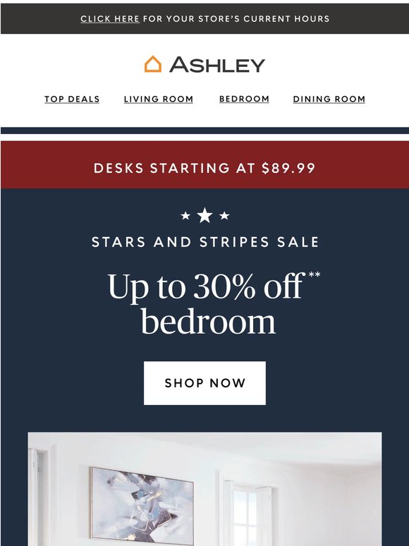 Bedroom Up to 30% Off! Bed-er Days Start Now