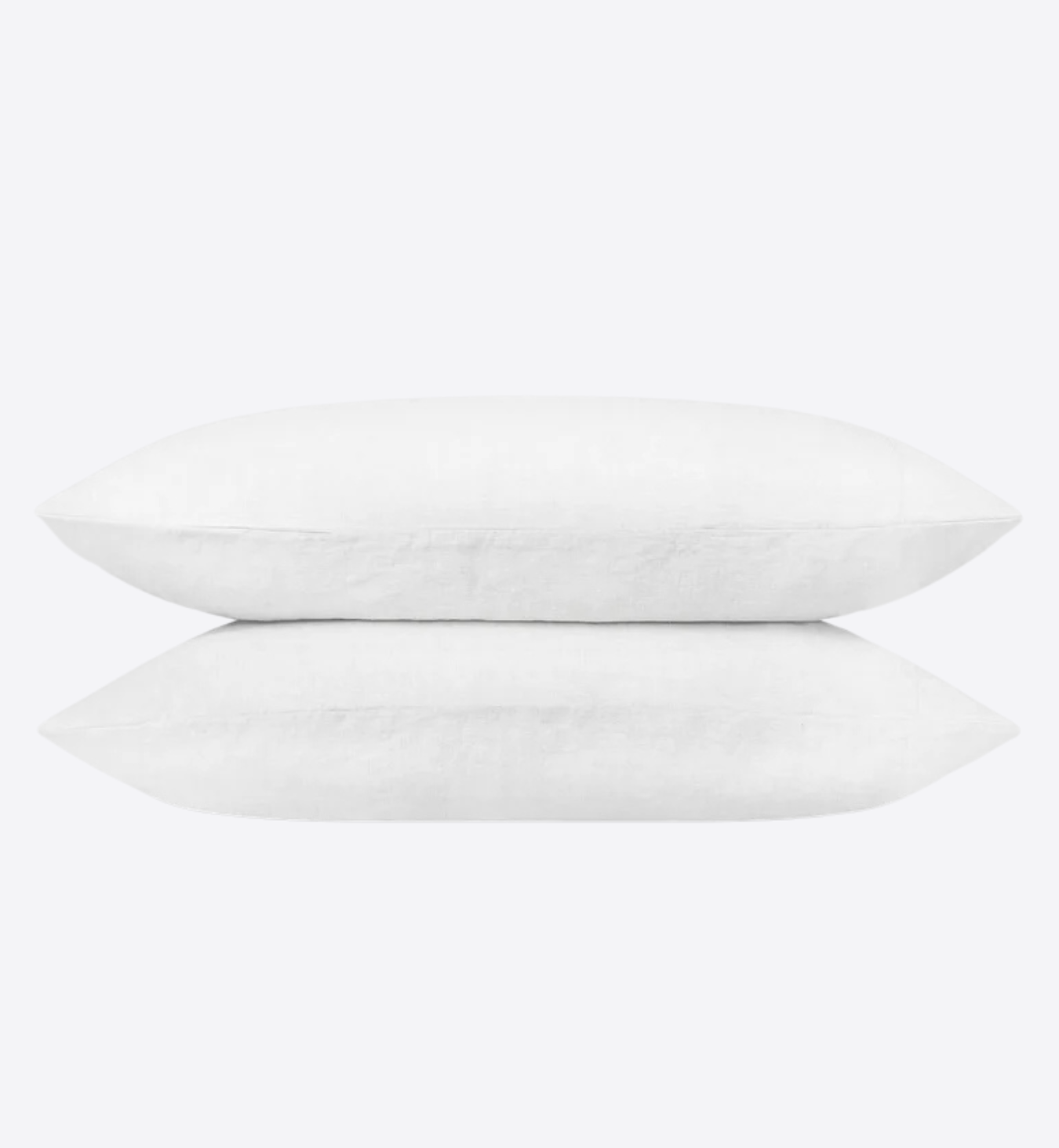 White Linen Blend Pillowcase (Pair)