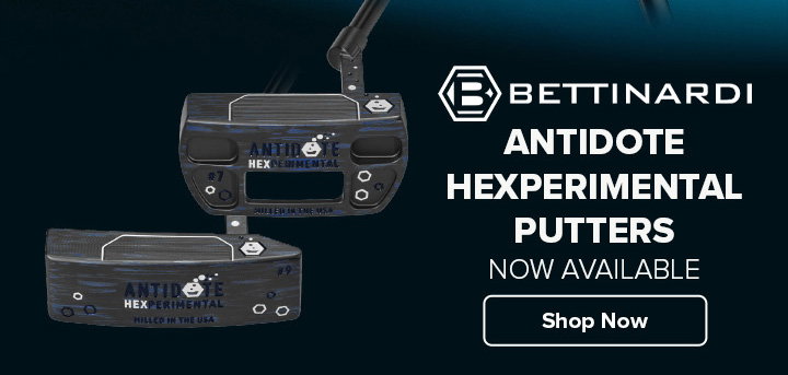 Bettinardi Antidote Hexperimental Putters - Now Available