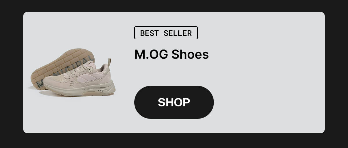 M.OG Shoes in Stone
