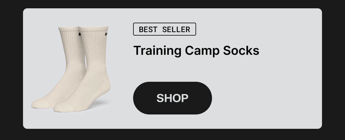 Training Camp Socks in Natural