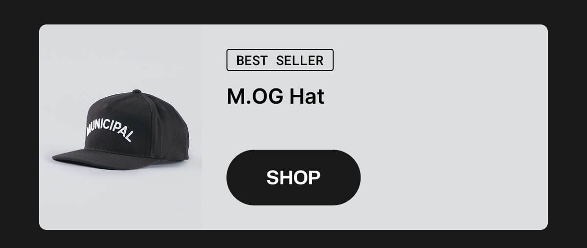 M.OG Hat in Black