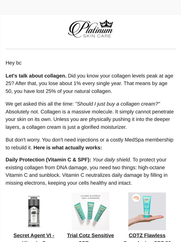 The truth about collagen loss (that no one is telling you)