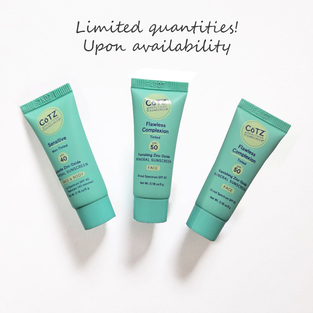 Image of Trial Cotz Sensitive SPF upon availability