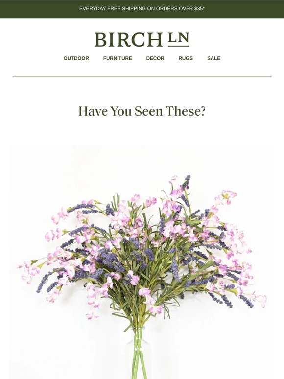A timeless Faux Florals that feels like home