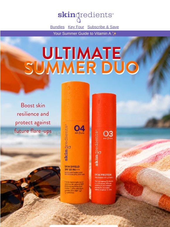 Yes, You Can Use Retinoids in Summer!