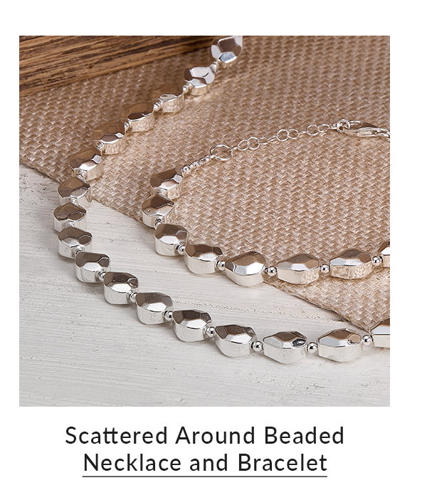 Scattered Around Beaded Necklace