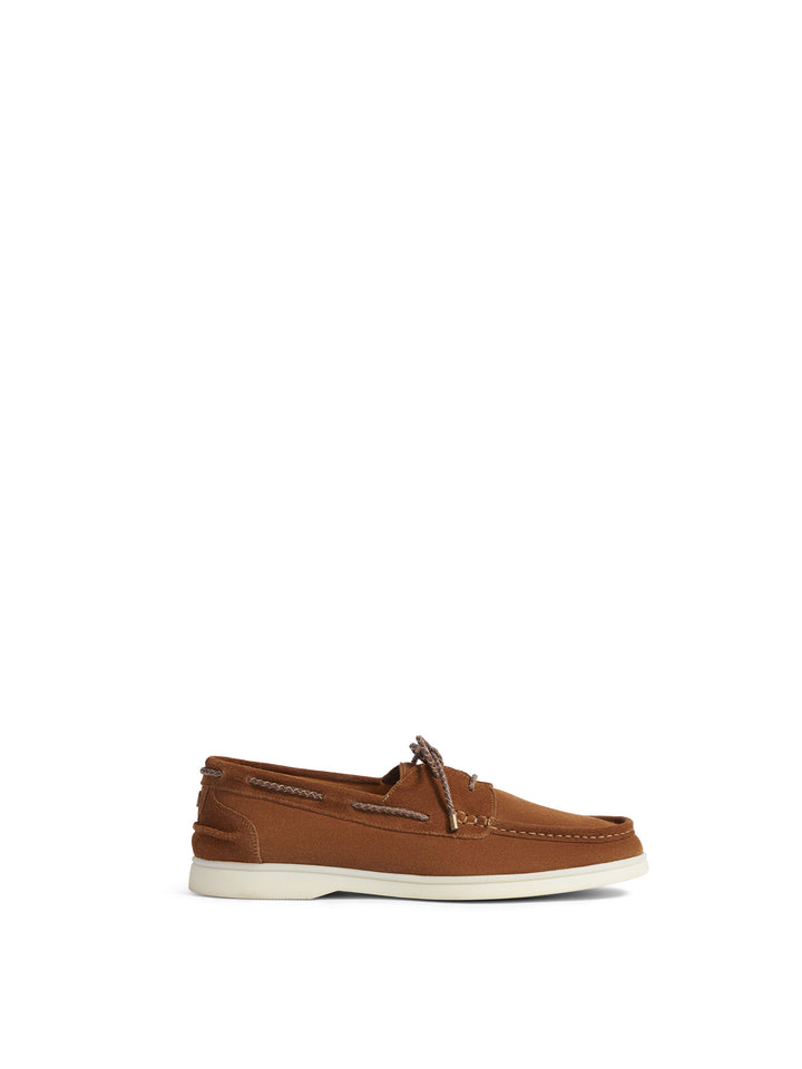 Wells Cognac Deck Shoes