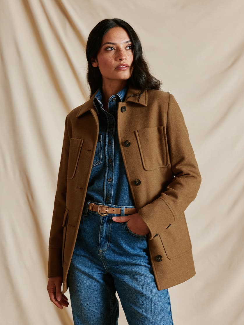 Callie Tan Jacket