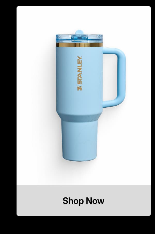 The Messi x Stanley Quencher ProTour Flip Straw Tumbler | Messi Striker Blue