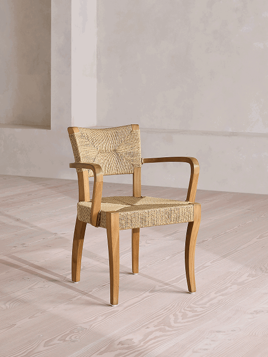 Molina Outdoor Dining Chair, Natural