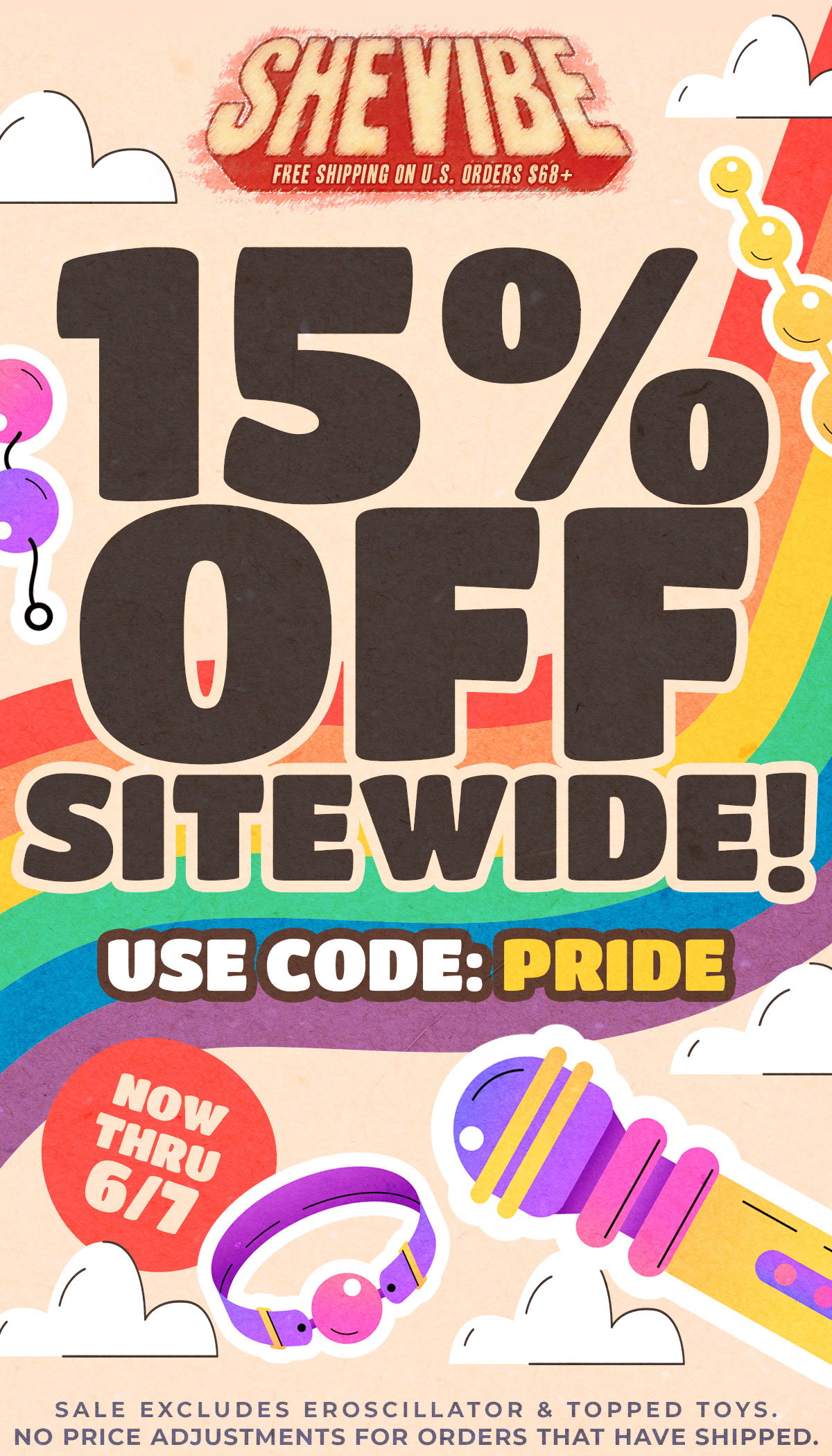 🏳️‍🌈 SAVE 15% SITEWIDE! Use Code: PRIDE - Ends June 7th!