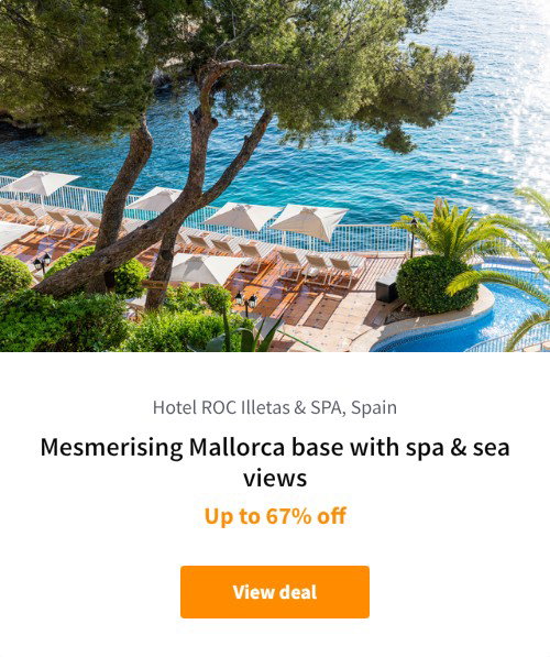 Mesmerising Mallorca base with spa &amp; sea views