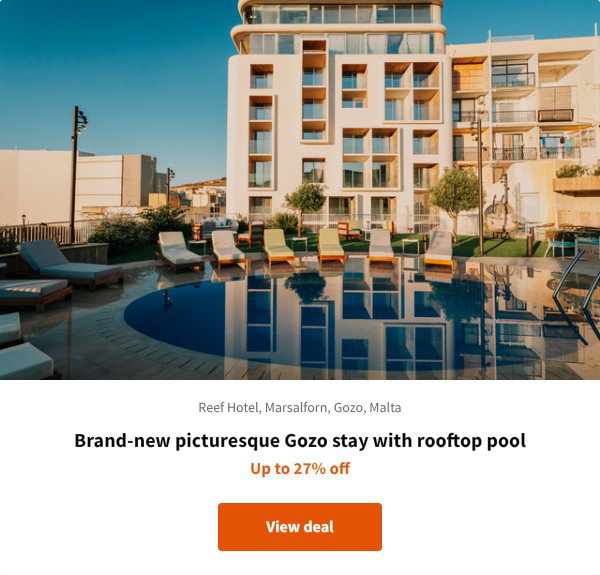 Brand-new picturesque Gozo stay with rooftop pool