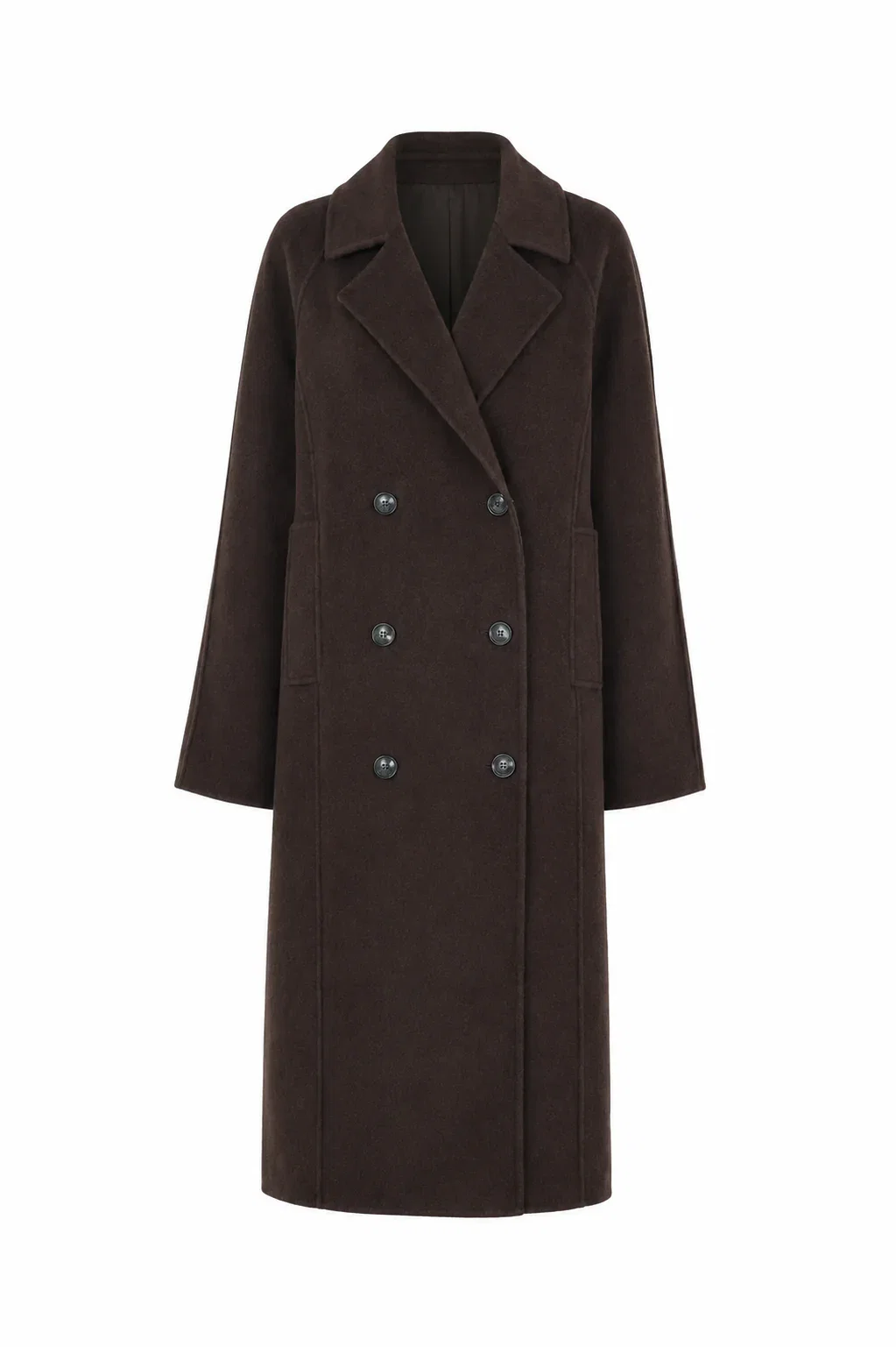 Image of Mathews Coat Regular in Chocolate