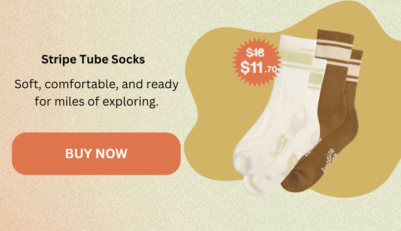 Wondery Stripe Tube Socks