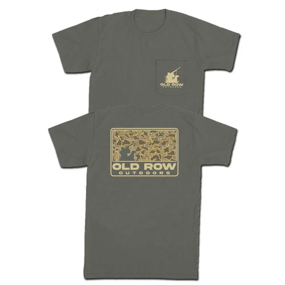 Image of Old Row Outdoors 80s Camo Pocket Tee