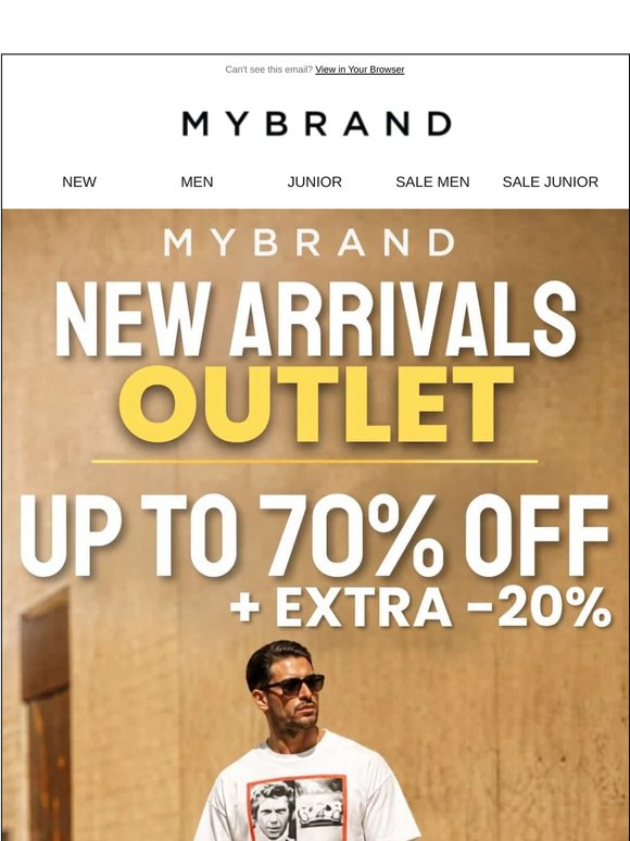 New Arrivals Just Dropped in the Outlet!