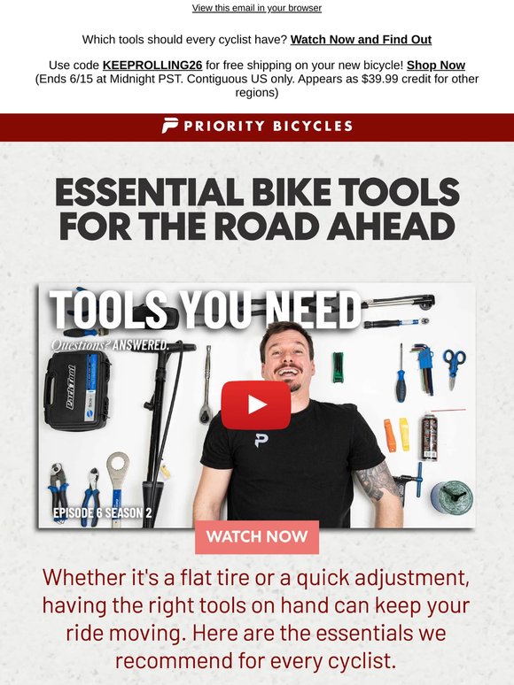 Keep Rolling With These Cycling Must-Haves