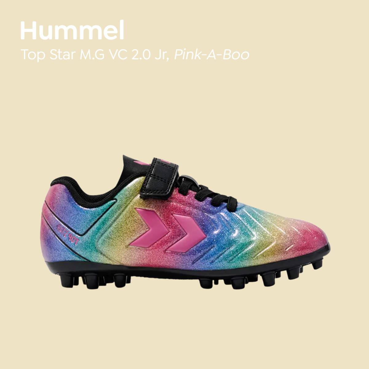 Hummel Fotballsko 2.0 Pink-a-Boo – rosa fotballsko til barn med lett og komfortabel design