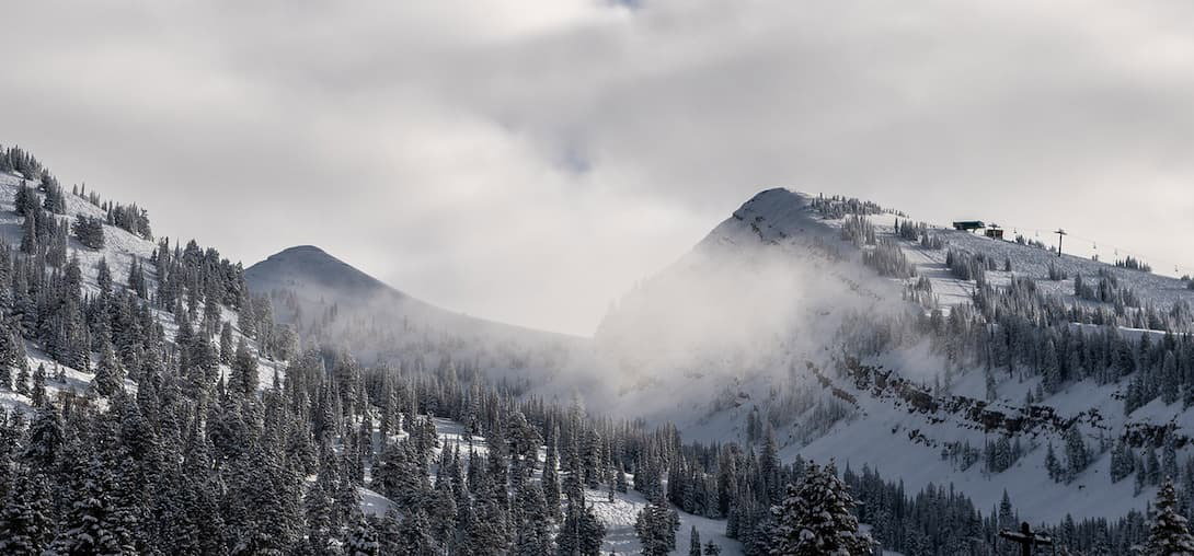 Grand targhee the resort fog