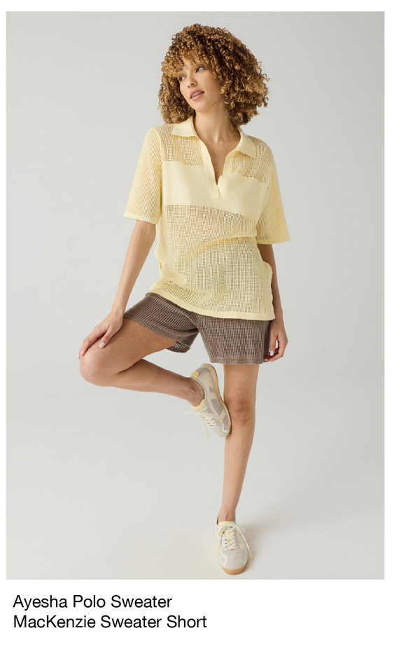 Shop Ayesha Polo Sweater
