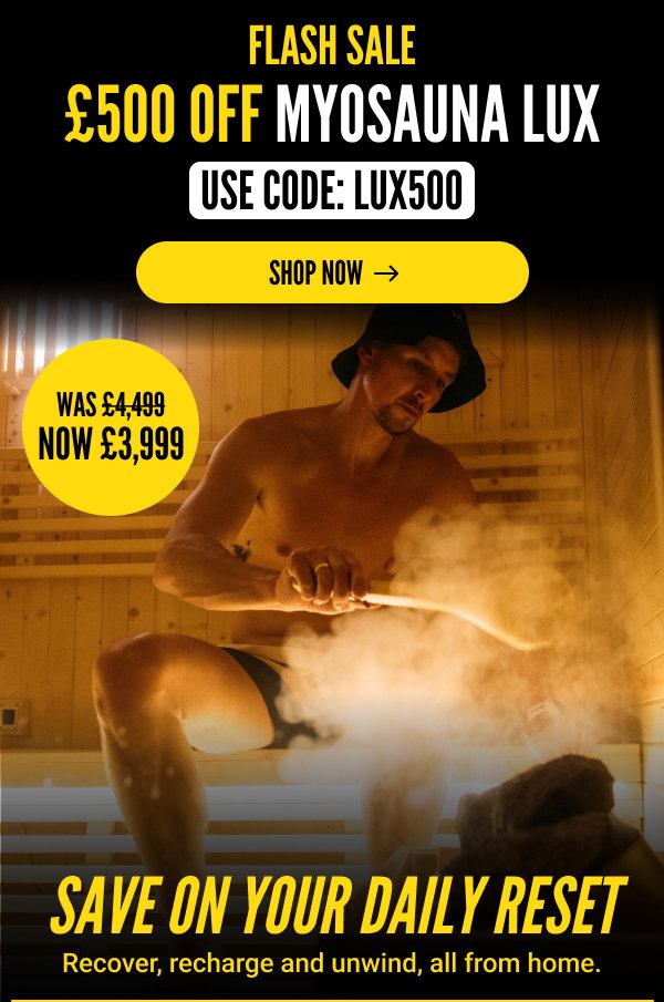 MyoSauna Lux Sauna Sale