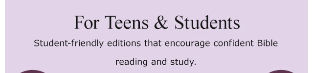 For Teens & Students 