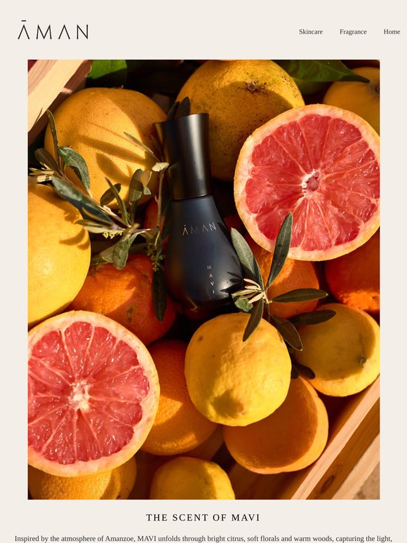 The Notes of MAVI, Our Newest Fine Fragrance