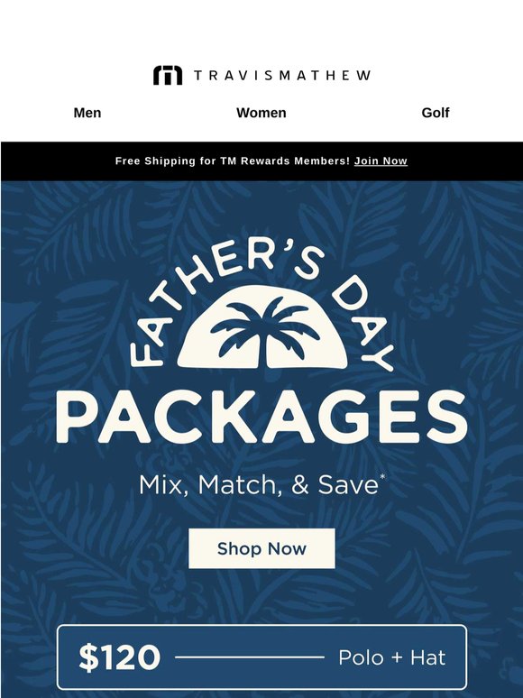 Father’s Day Packages Are Here