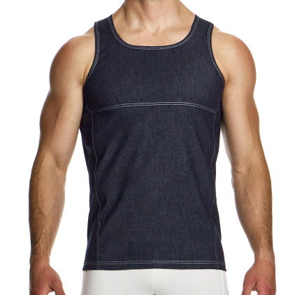 Modus Vivendi Débardeur Denim Bleu