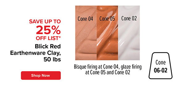 Blick Red Earthenware Clay