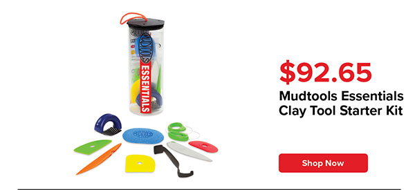 Mudtools Essentials Clay Tool Starter Kit