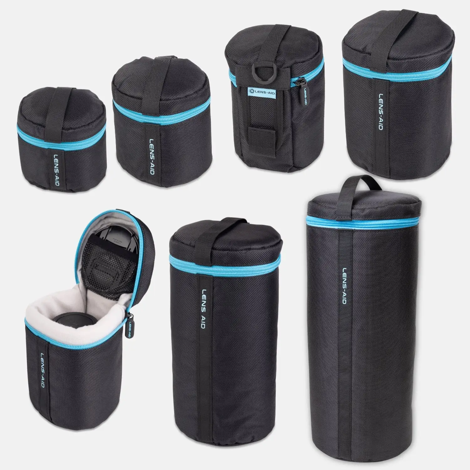 Image of Objektivtasche gepolstert wasserabweisend mit Fleece-Futter