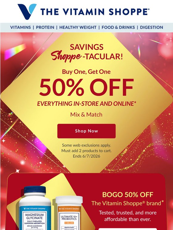 BOOM! Savings Shoppe-tacular time ✨